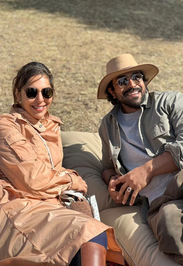 Ram Charan and Upasana seemed to have had a relaxing and rejuvenating vacation in Tanzania